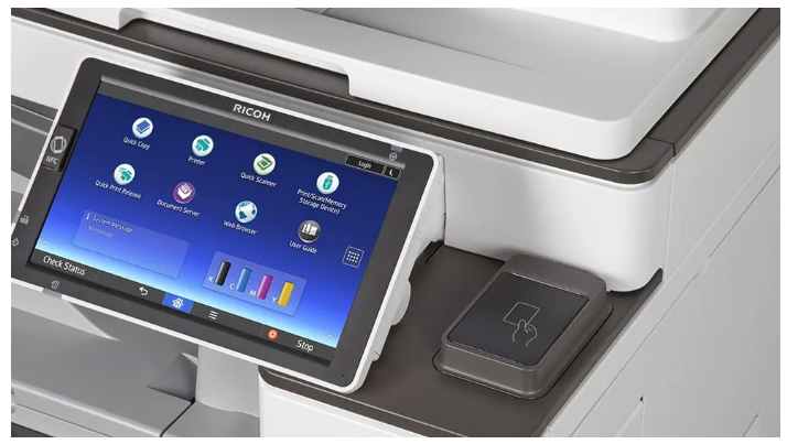 Impressora Multifuncional Cor Ricoh MP C2004 Revisada - (Usada) - Imagem 3