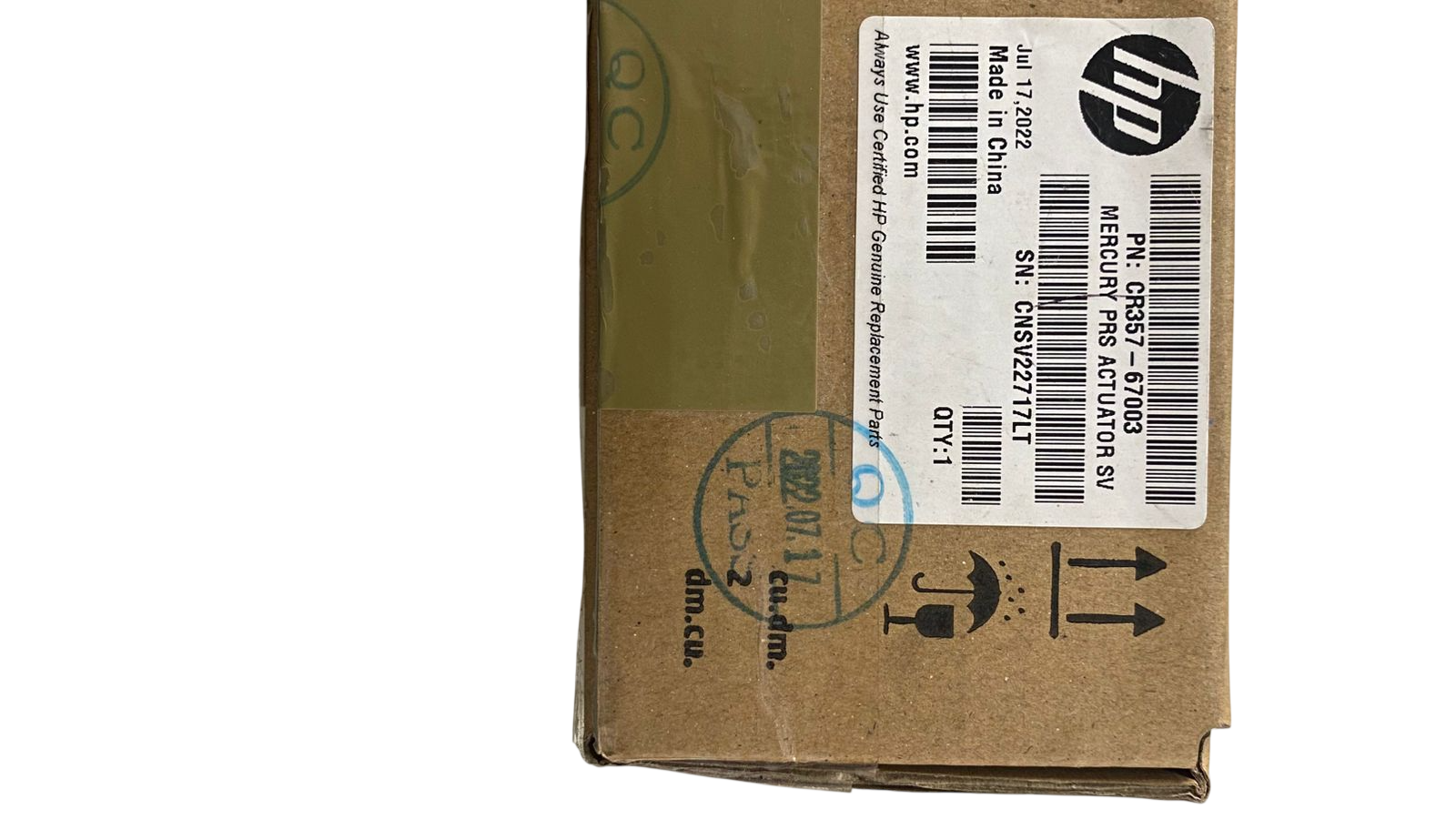 Atuador PRS Original HP Designjet T920/ T1500/ T2500 - CR357-67003 - Imagem 5