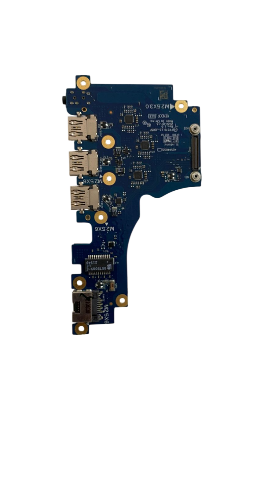 Placa Conector USB Audio RJ45 Notebook HP ZBook Fury 17 G7 vPro - M20126-001 - Imagem 2