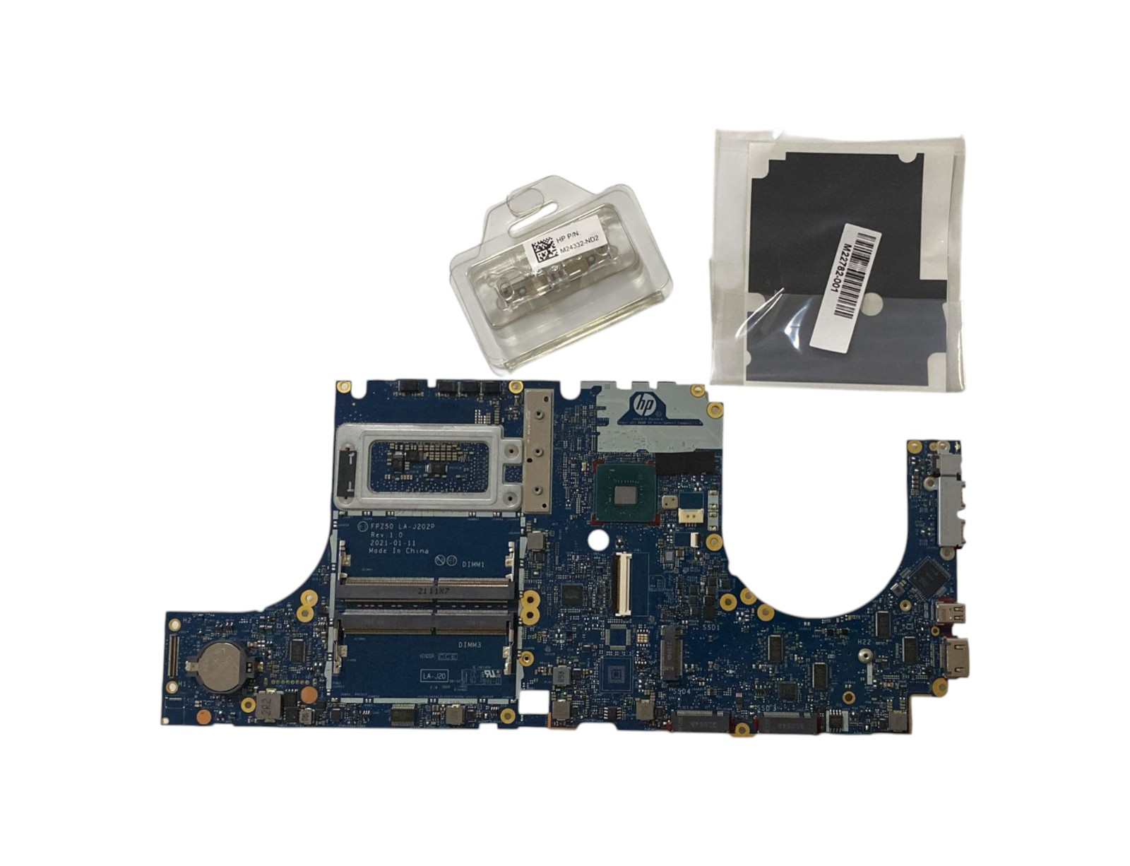 Placa Mãe Notebook Original HP ZBook Fury 15 G7 i7-10850H - M17059-601