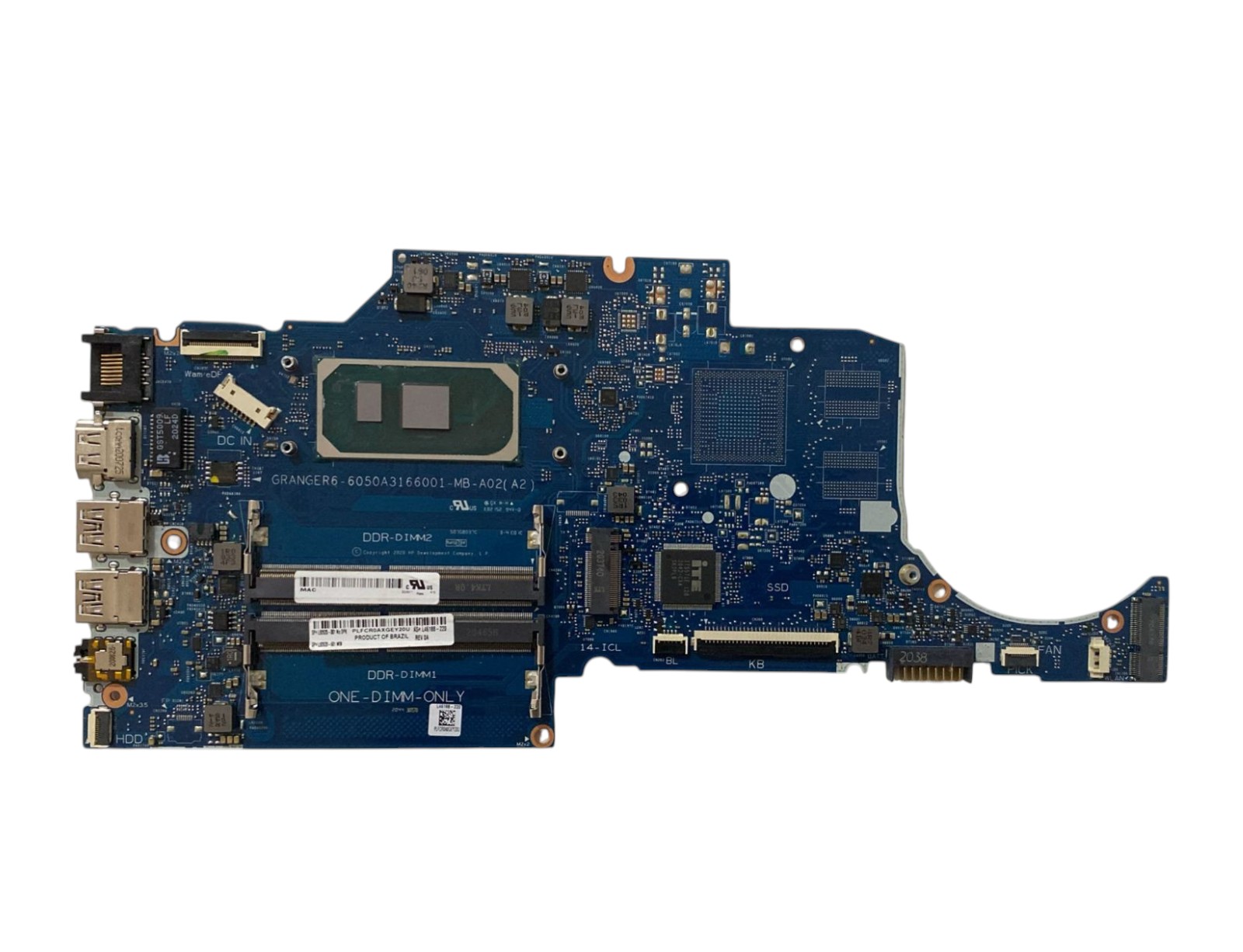 Placa Mãe Notebook Original HP 240 G7 246 G7 14-CF i5 10a - L92620-001 - Imagem 4