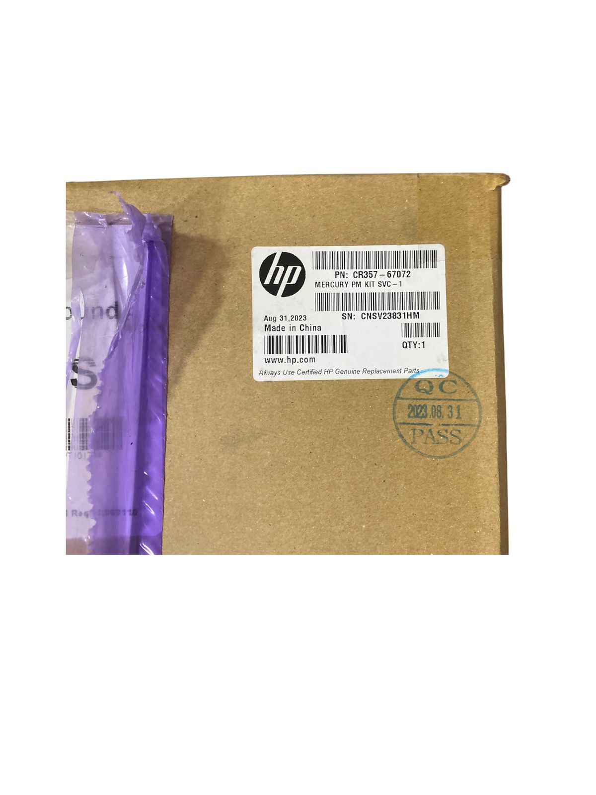 Kit de Manutenção Preventiva Nº 1 Original HP T920/T930/T1500 - CR357-67072 - Imagem 3