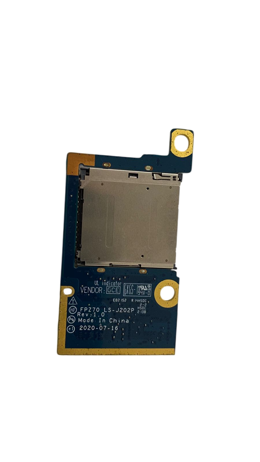 Placa Leitor de Cartão SD Original HP ZBook Fury 15 G7 Fury 17 G7 - M17093-001 - Imagem 3