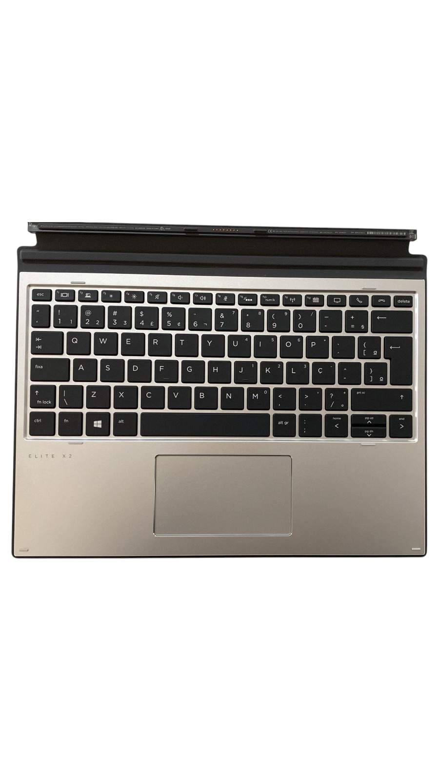 Base Teclado Destacável Touchpad Original HP Elite X2 G4 - L67436-201