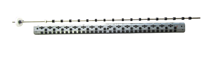 Módulo de Rodas Estrela e Eixo de Saída de 24 Polegadas Original HP T520/ T120 - CQ890-67075