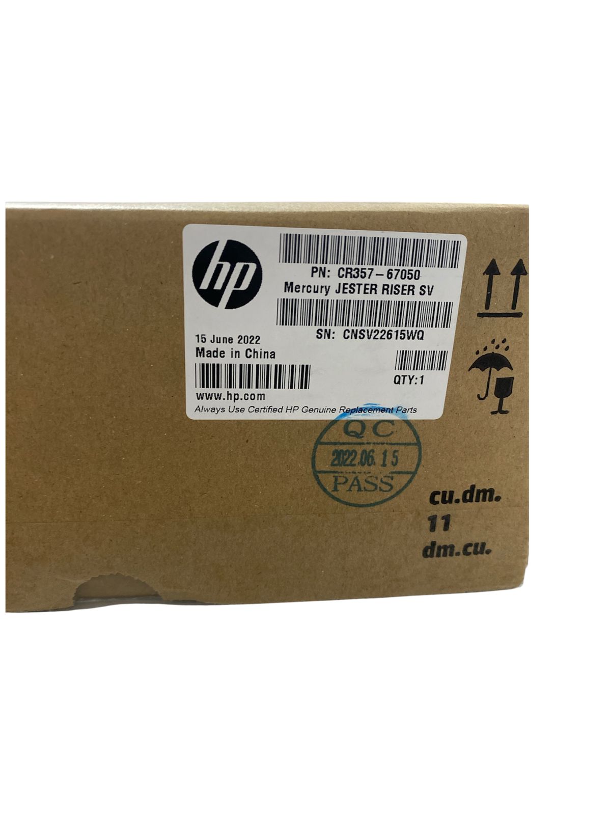 Placa Interface Jester Riser Plotter Original HP T920/ T1500 /T2500 - CR357-67050 - Imagem 4
