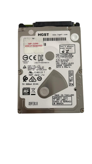 HD Interno HGST 320GB 7200RPM SATA 2.5 Slim - Z7K500-320
