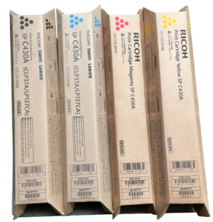 Kit Toner Original Ricoh SPC430DN / SPC431DN / SPC440DN - 4 Cores CMYK