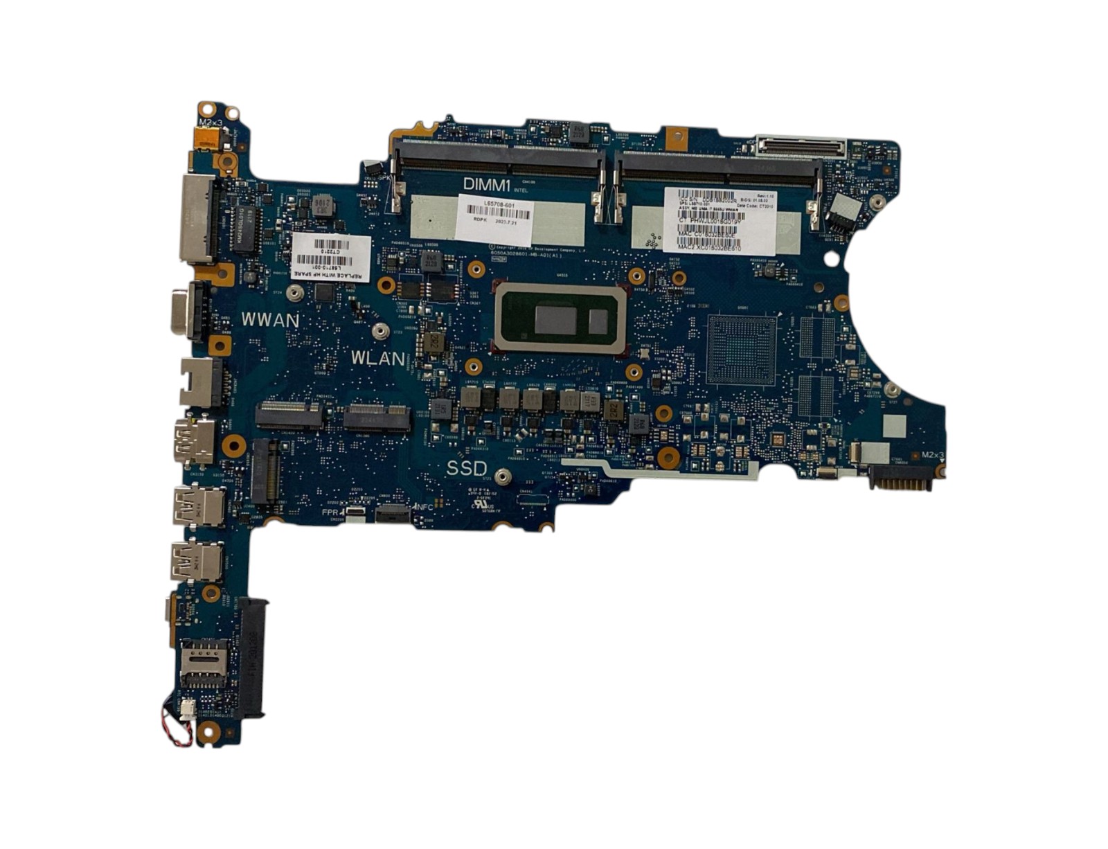 Placa Mãe Notebook Original HP ProBook 640 G5 650 G5 i7 8a - L58710-601 - Imagem 3