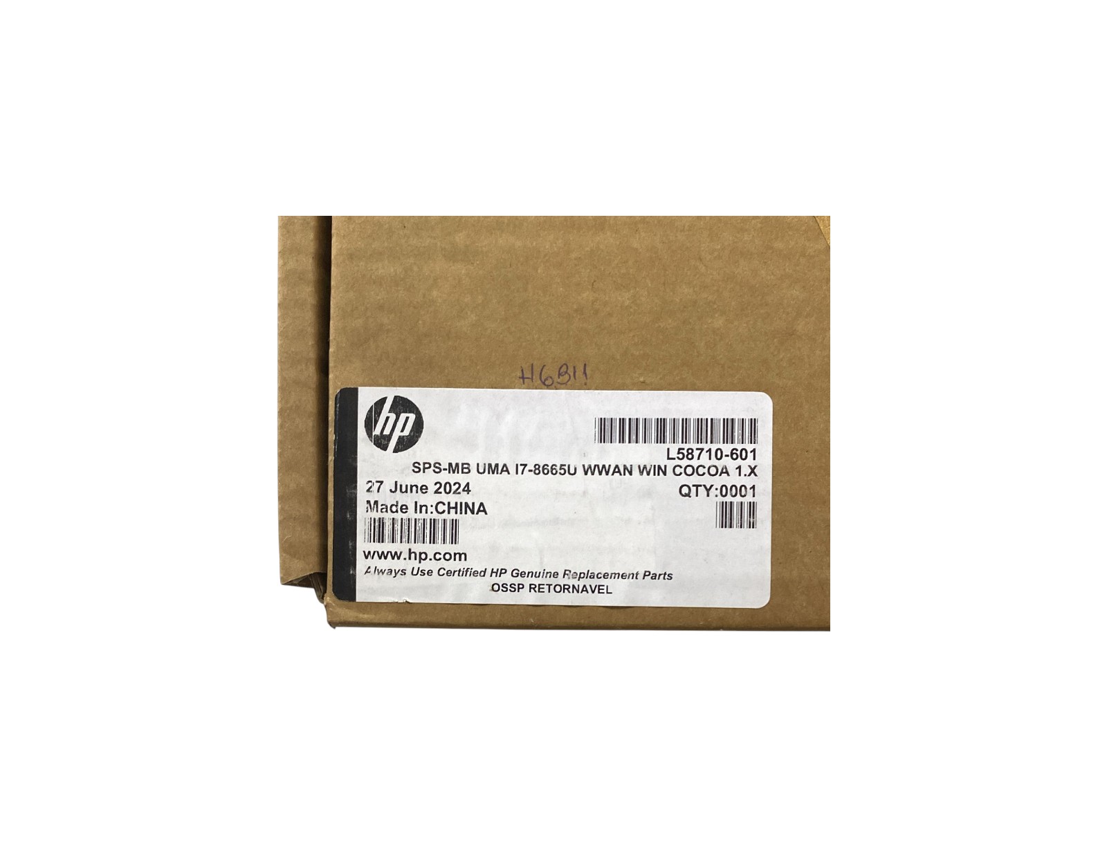 Placa Mãe Notebook Original HP ProBook 640 G5 650 G5 i7 8a - L58710-601 - Imagem 6