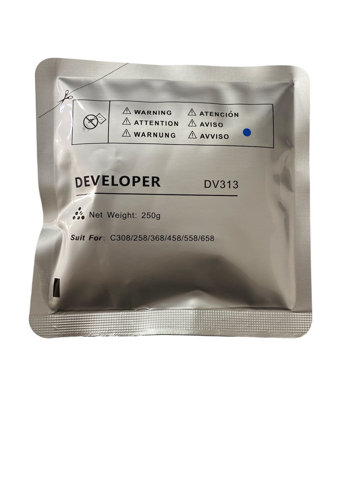 Revelador Compatível para Kônica Minolta Bizhub C364 C368 C554 - DV-512 / Ciano