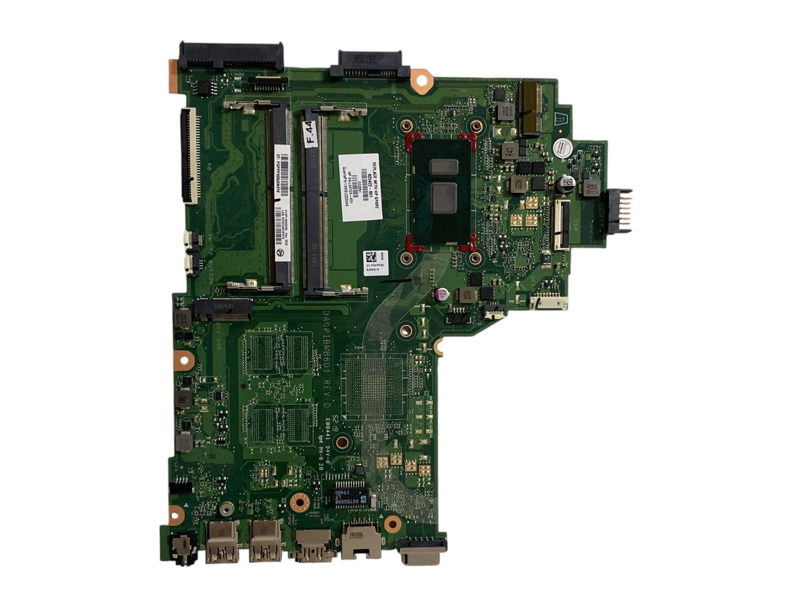 Placa Mãe Notebook Original HP 240 G6 14-BS i5-7200U DDR4 - 925422-601 - Imagem 2