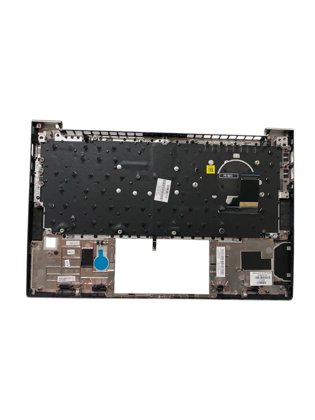 Teclado Carcaça Palmrest Original HP EliteBook 830 G7 830 G8 ABNT2 - M36414-201 - Imagem 4