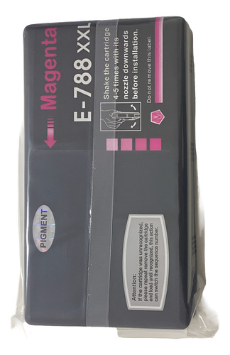 Cartucho Magenta Compatível para Epson WorkForce Pro WF-5110/WF-5190/WF-5690 E-788XXL - Imagem 2