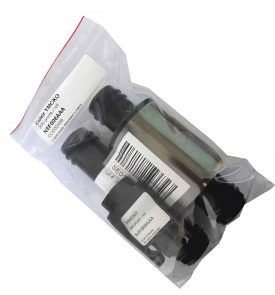 Ribbon Colorido YMCKO Refil Evolis Primacy Zenius Elypso 300 Imagens - R5F008AAA - Imagem 3